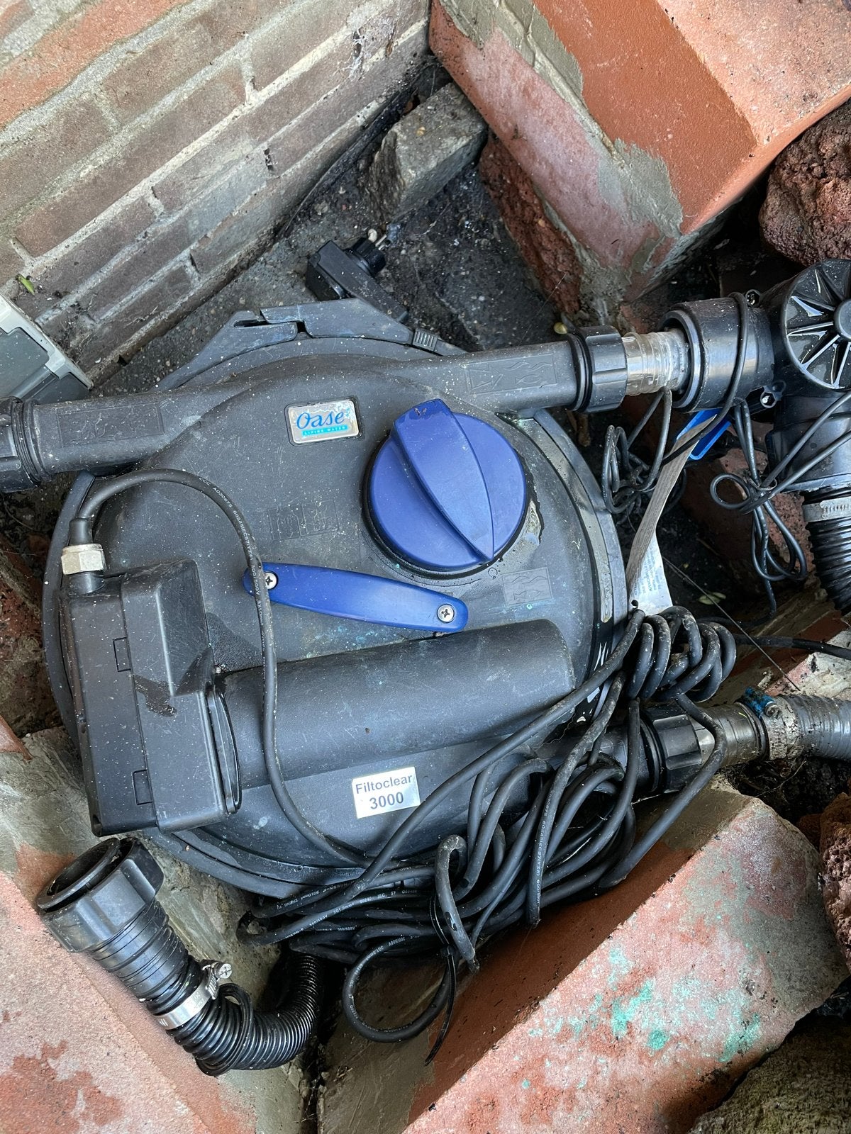 Oase Vijverpomp AquaMax Eco Premium 4000 & FiltoClear, Ophalen, Gebruikt