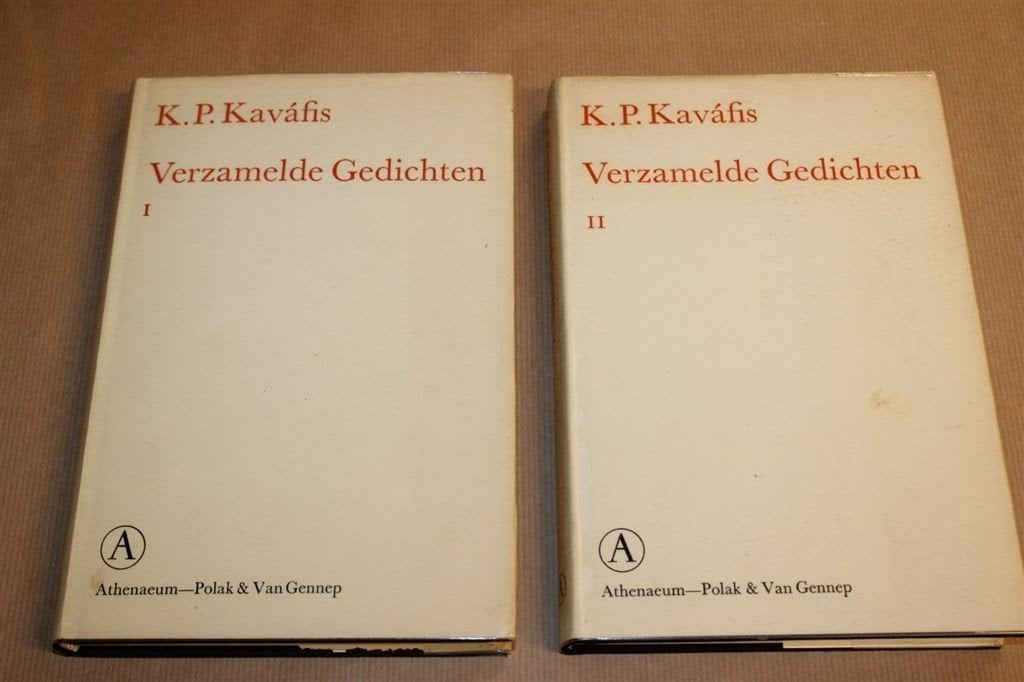 K.P. Kavafis - Verzamelde gedichten - 2 delen, Ophalen of Verzenden, Zo goed als nieuw