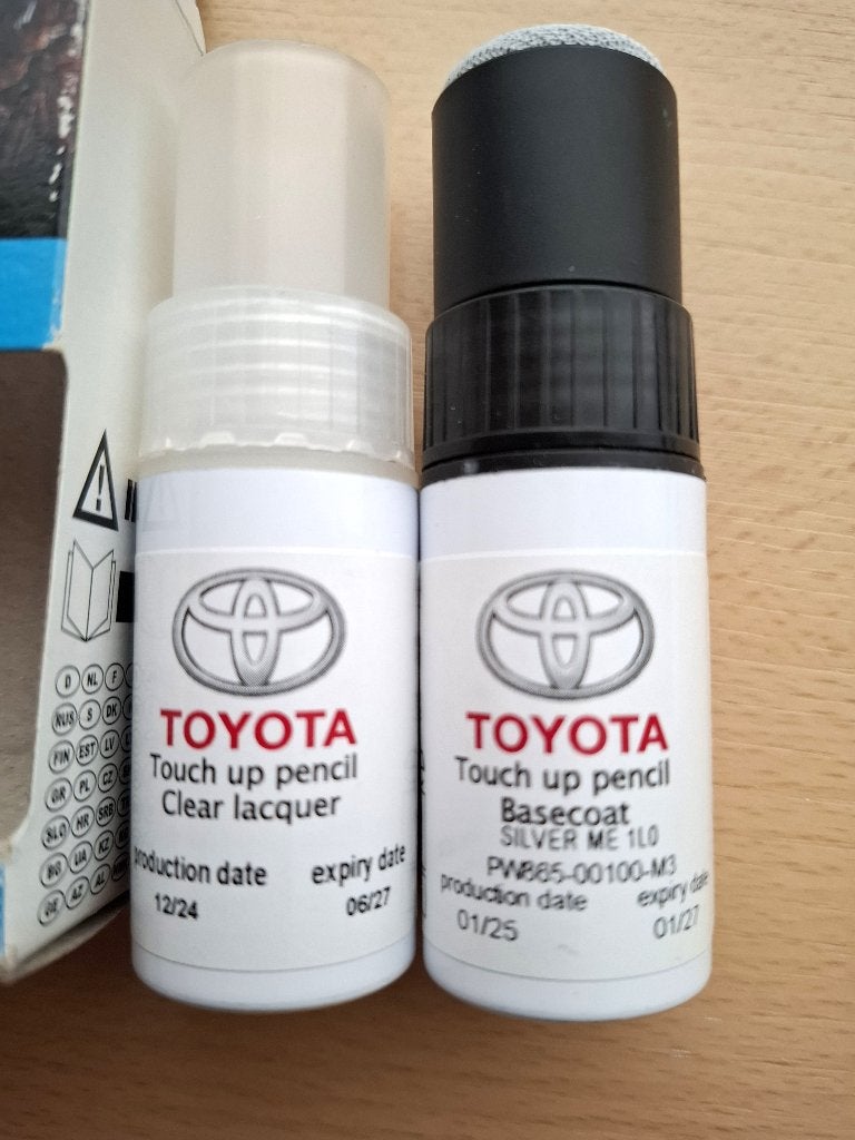 Toyota autolakstift Silver ME (Nieuw), Auto diversen, Onderhoudsmiddelen, Ophalen of Verzenden