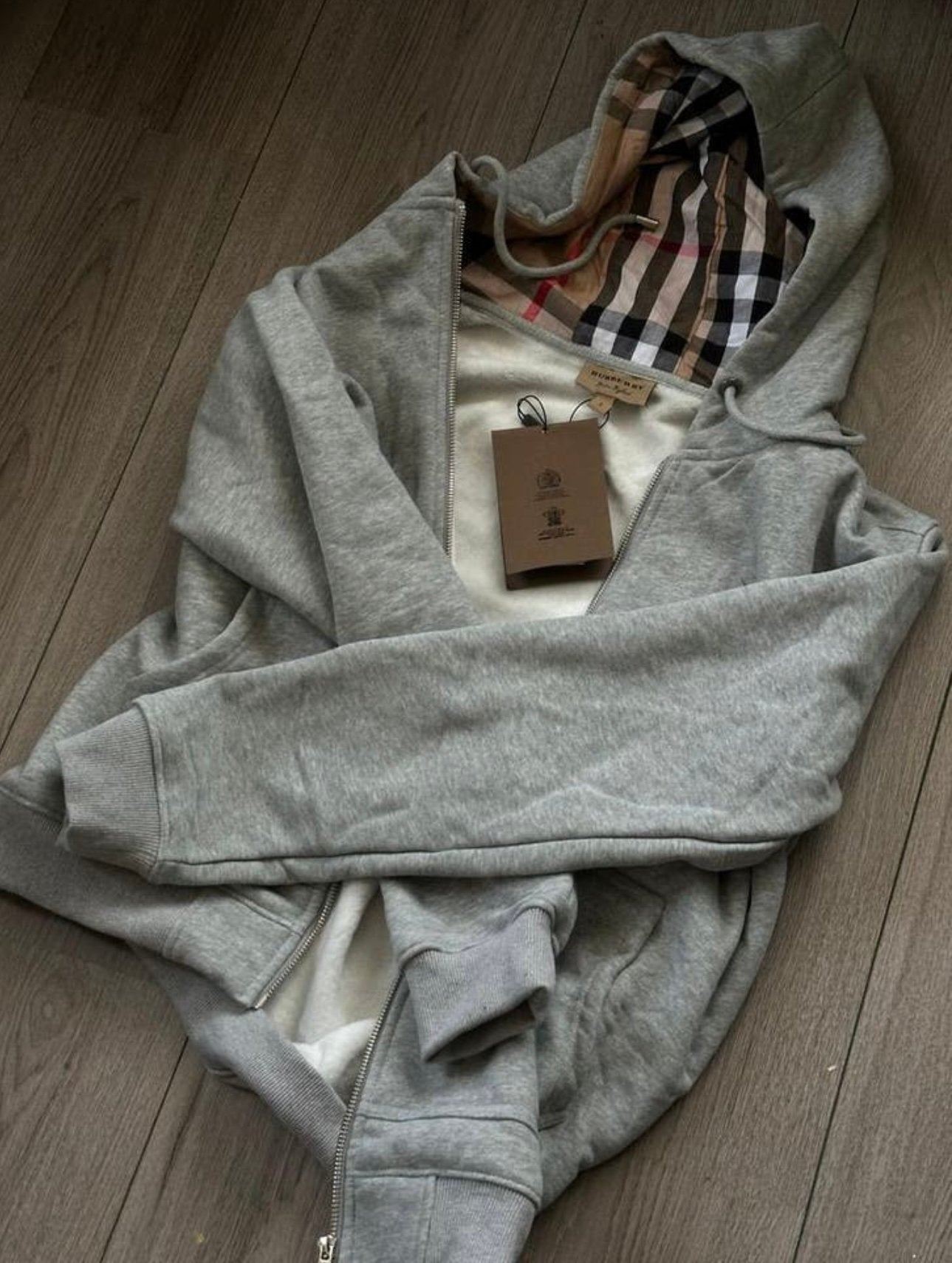 Burberry hoodie met rits-Nieuw, Kleding | Heren, Overige Herenkleding, Nieuw, Ophalen of Verzenden