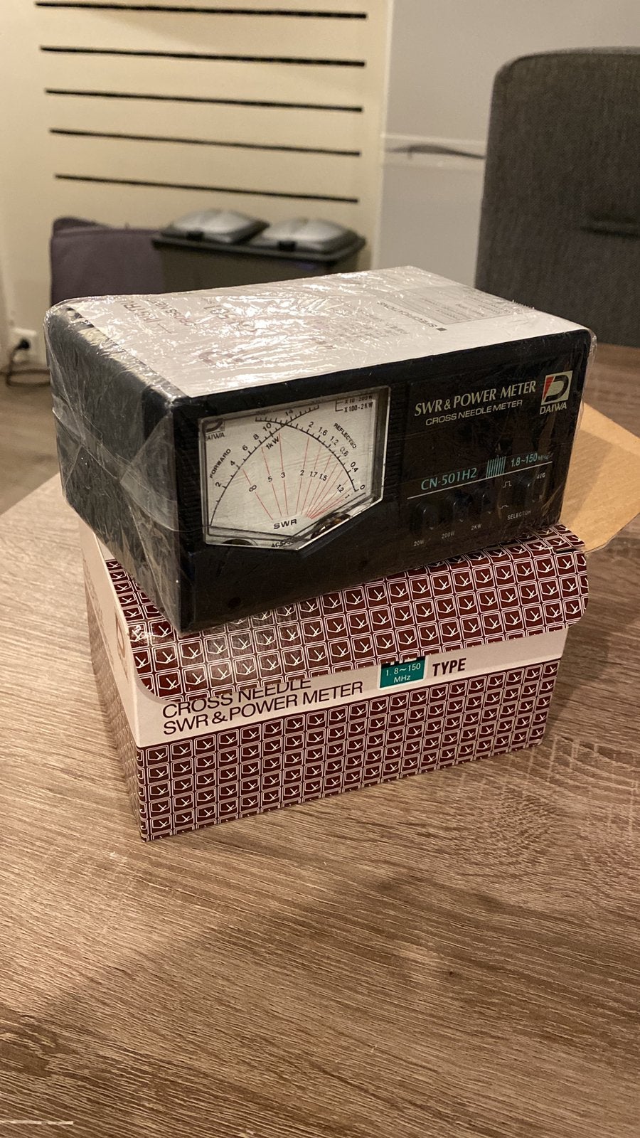 Daiwa cn501 h2 swr watt meter 20w 200w 2000w, Ophalen of Verzenden, Nieuw