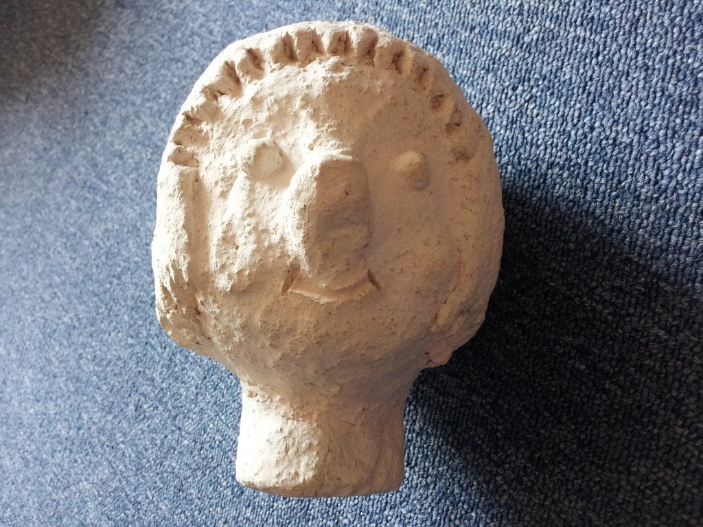 gipsbeeld Wiske, Verzamelen, Ophalen of Verzenden, Gebruikt, Overige typen