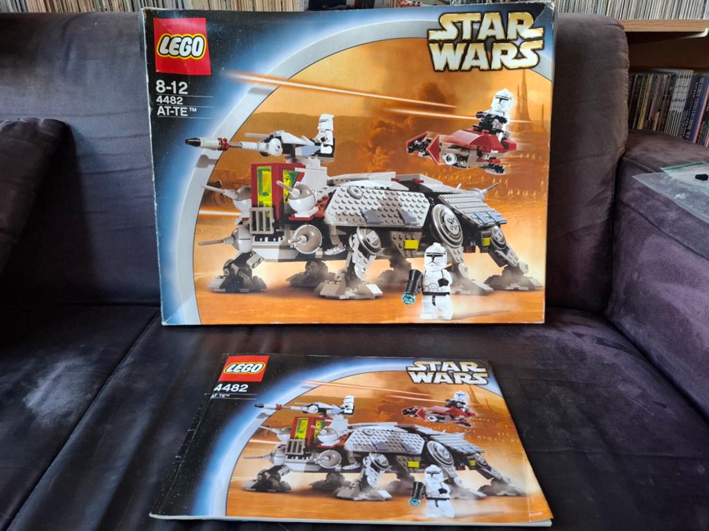 Lego Star Wars 4482 AT-TE Box & Instructions, Gebruikt, Star Wars, Overige typen, Ophalen of Verzenden