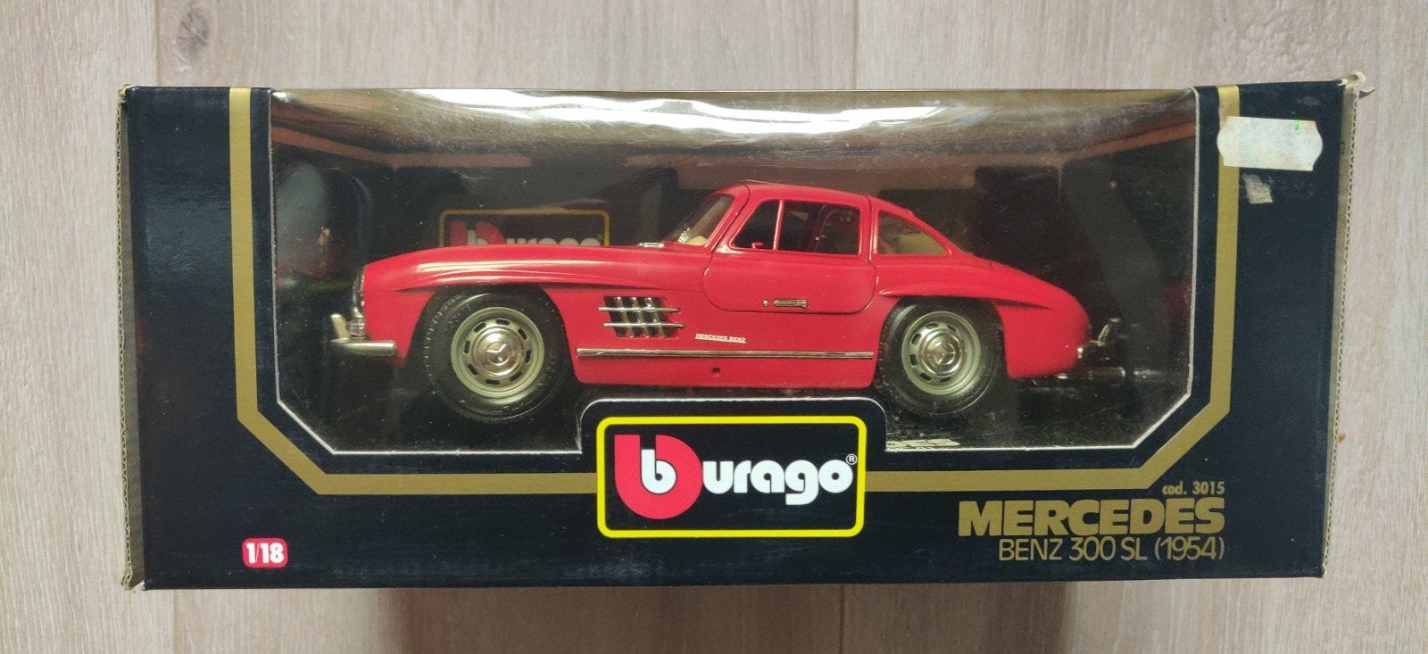 6 x Burago Mercedes Benz 300 SL, Ophalen of Verzenden, Zo goed als nieuw, Auto, Bburago