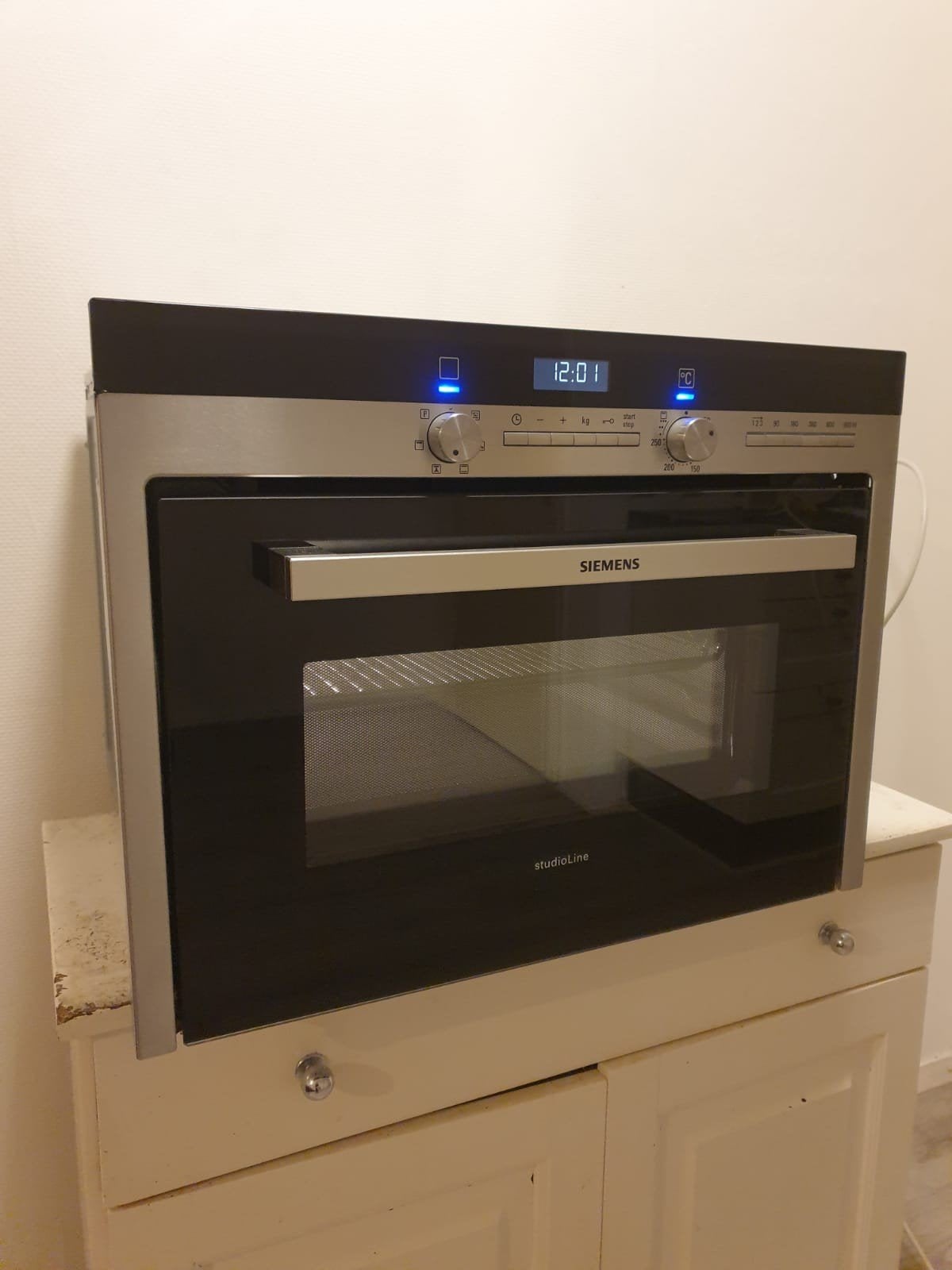Siemens studioLine Inbouw Combi Magnetron 45/60 cm, Minder dan 45 cm, 60 cm of meer, Siemens, Ophalen of Verzenden