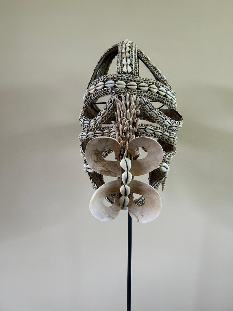Prachtig Asmat Spirit Masker, Papua Nieuw Guinea tribal Art, Antiek en Kunst, Ophalen of Verzenden