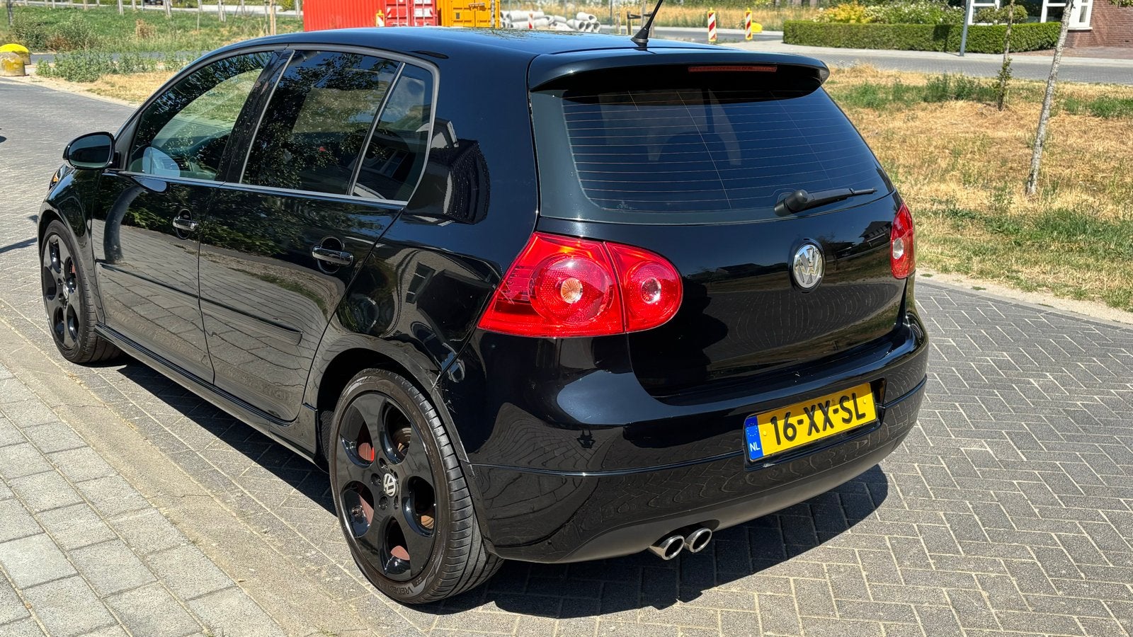 Volkswagen Golf 5 GTI 2.0 TFSI BWA | 6-bak | NL | NAP |, Auto's, Stof, Zwart, 4 cilinders, Zwart
