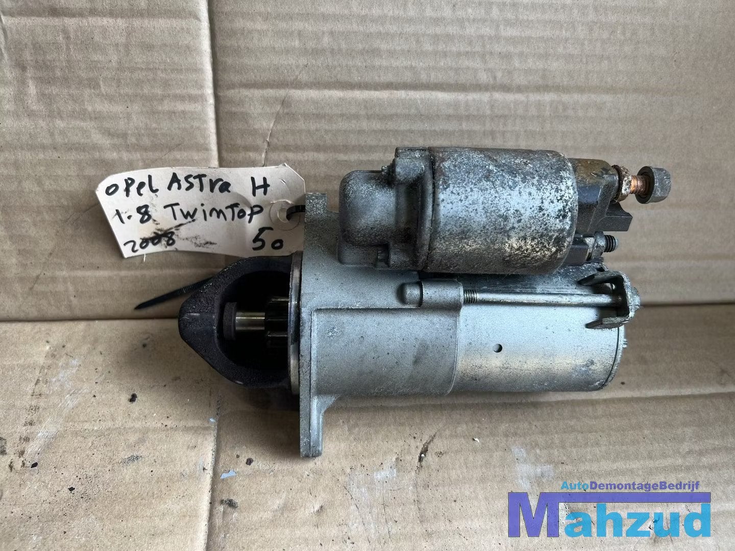 OPEL ASTRA H ZAFIRA B 1.8 Startmotor, Gebruikt, Opel Automobile GmbH, Ophalen of Verzenden, Kontakt@opel-infoservice.de