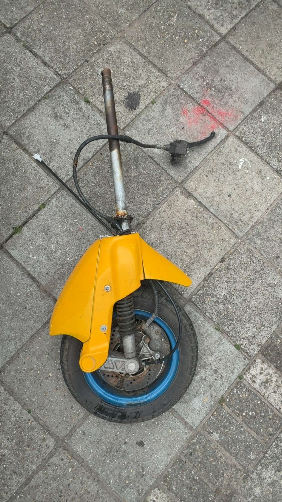 Skipper/Quartz voorvork, Fietsen en Brommers, Brommeronderdelen | Scooters, Ophalen of Verzenden, Zo goed als nieuw, Overige typen
