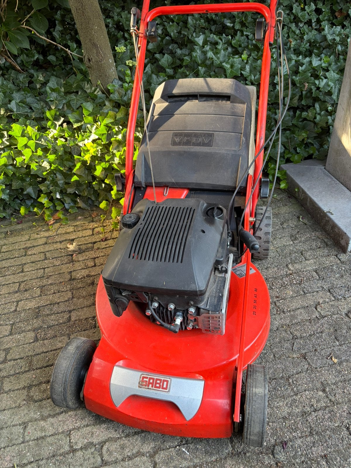 Sabo grasmaaier 52 cm, Ophalen of Verzenden, Zo goed als nieuw