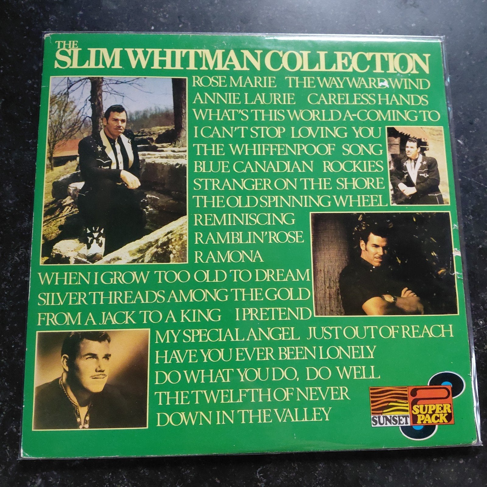 Slim Whitman Collection dubbel lp- Country & Folk Hits, Ophalen of Verzenden, Gebruikt, 12 inch