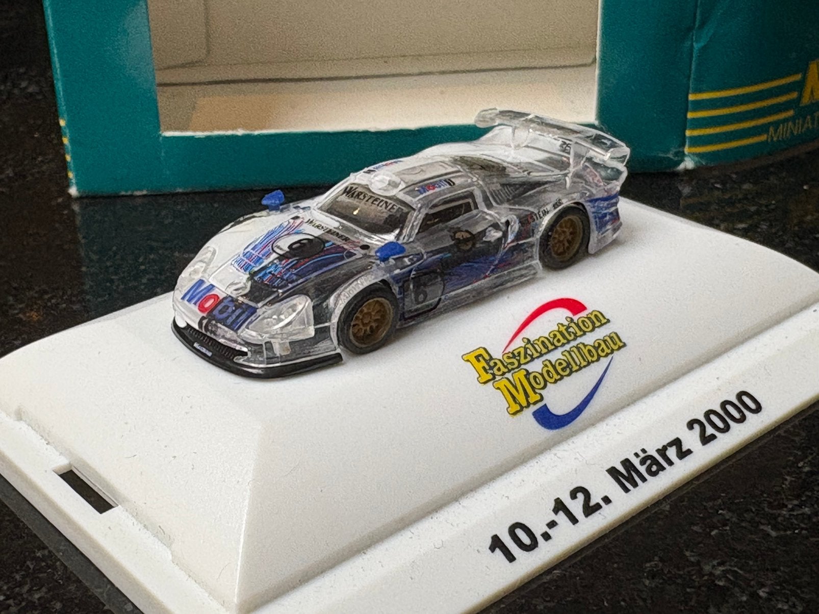 Porsche GT1 1:87 MGM Special Edition, Ophalen of Verzenden, Zo goed als nieuw, Auto, Overige merken
