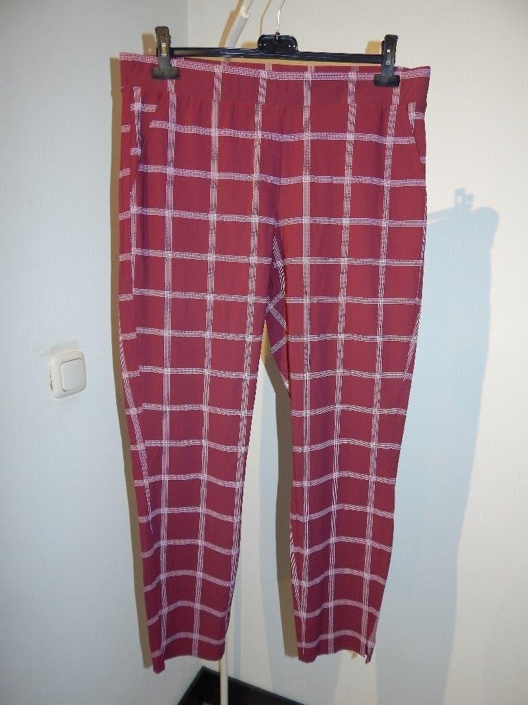 Studio Anneloes travel stof broek dikkere stof ruiten XXL