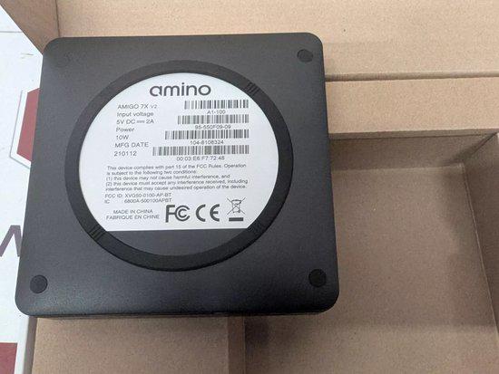 Amino Aria 7x V2 TV Box Mediabox TV Ontvanger, Audio, Tv en Foto, Ophalen