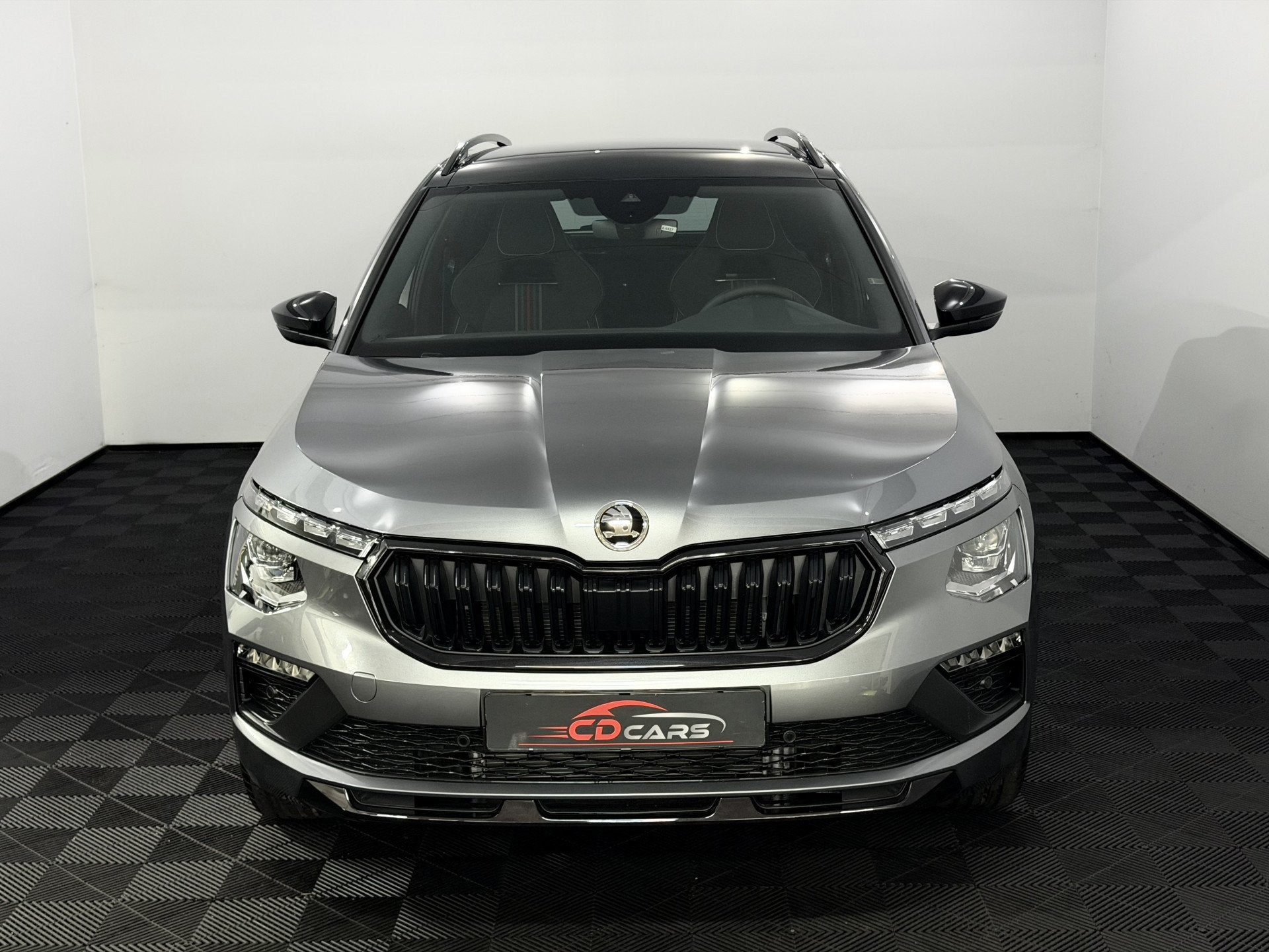 Skoda Kamiq 1.5 TSI Monte Carlo 150 PK Panoramadak, Camera,, Stof, Gebruikt, Automatische klimaatregeling, 150 pk