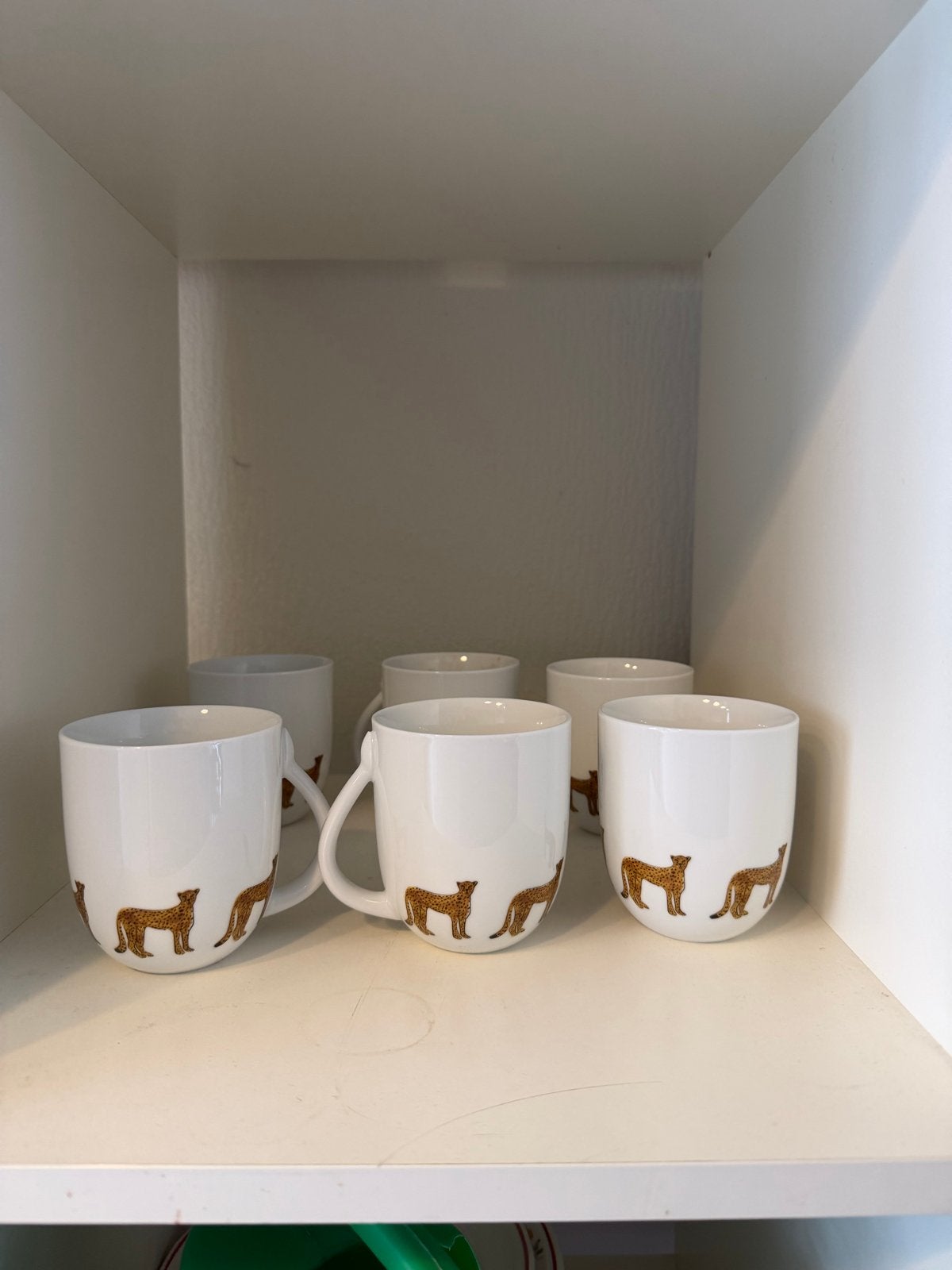 Fabienne Chapot Koffie/Thee Mokken - Dierenprint, Ophalen, Steen/keramiek, Meerkleurig, Overige merken