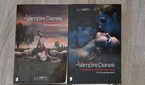 2x L.J.Smith - vampire diaries boeken NL, Boeken, Ophalen of Verzenden, Zo goed als nieuw, L.J.Smith