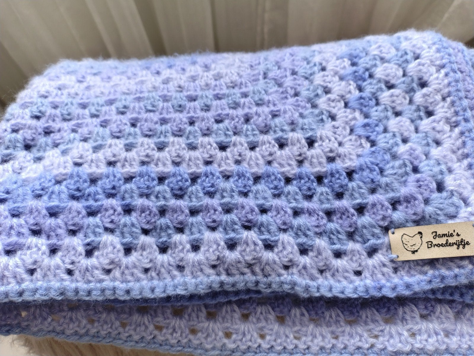 Babydekens: 74x100cm voor €17,50, Ophalen of Verzenden, Nieuw, Haken, Wol of Garen