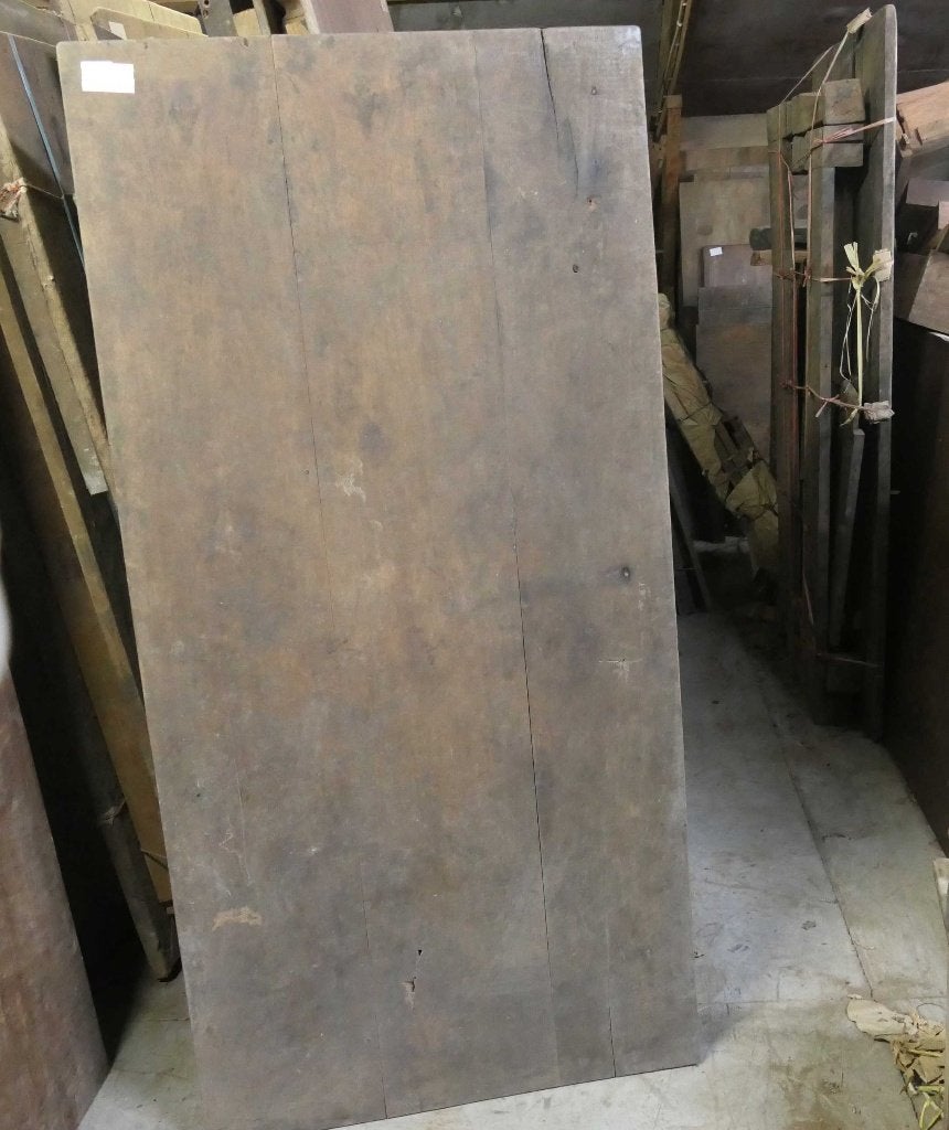 75% SALE antieke tafel TQ74 teak hout landelijk blad 169x83, Ophalen of Verzenden