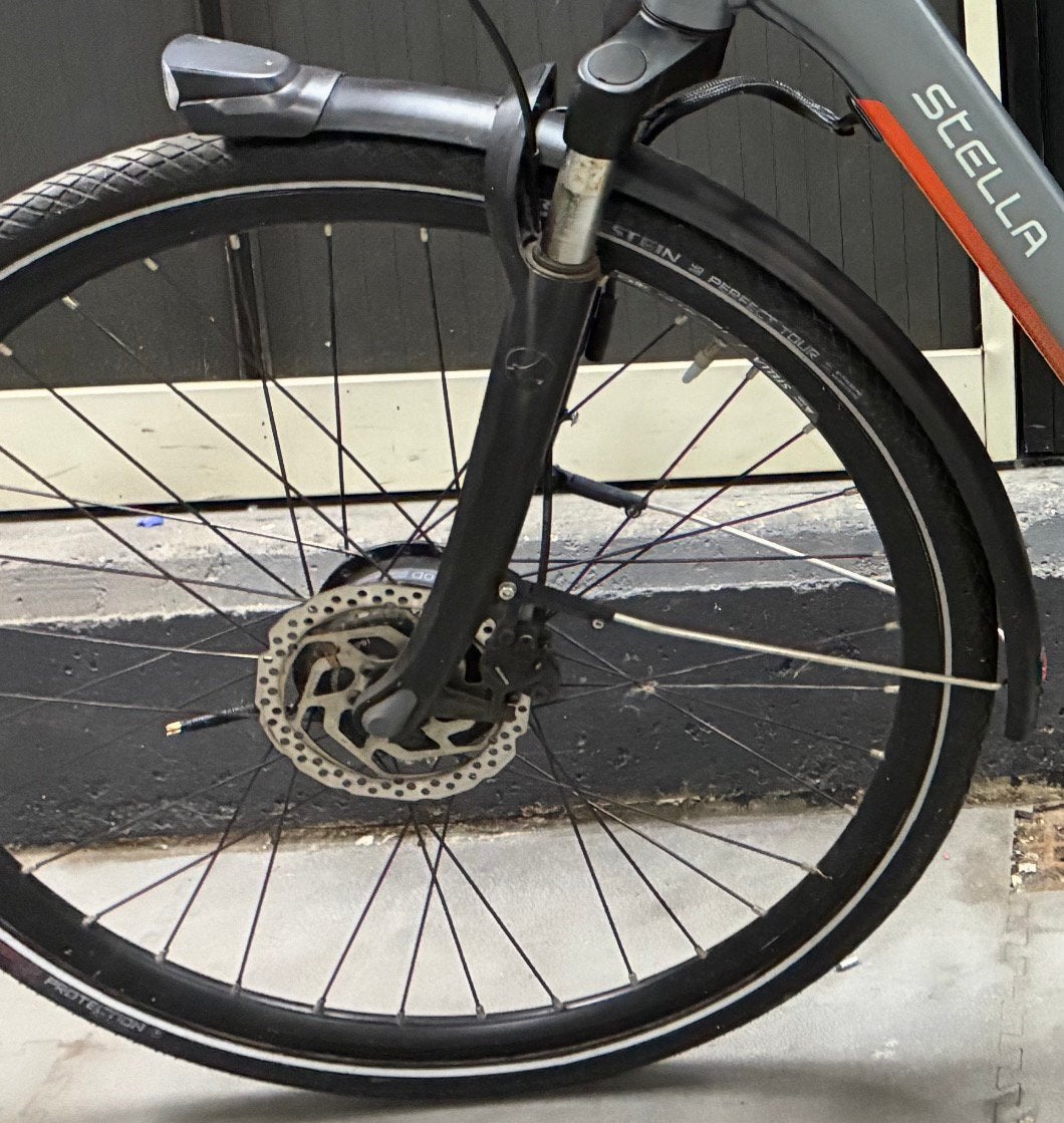Stella spatborden voor (verlichting) en achter, Fietsen en Brommers, Ophalen
