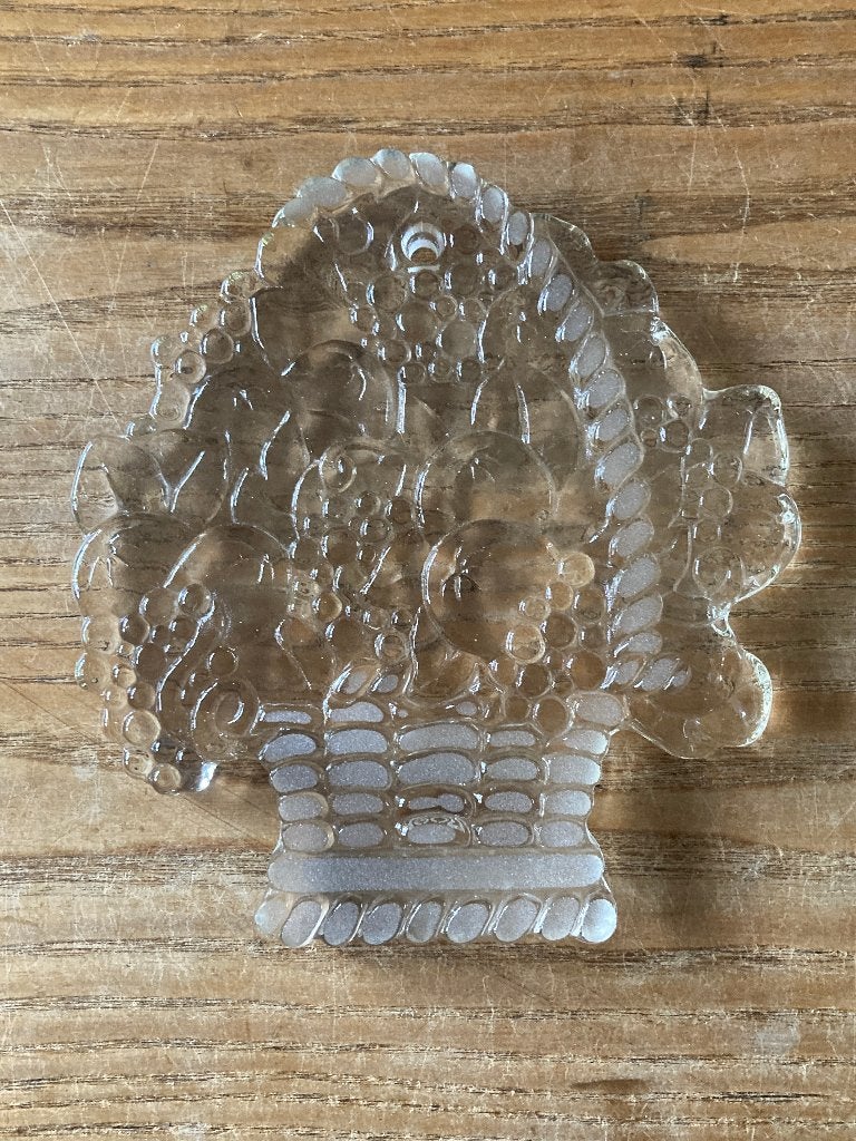 Vintage glas glazen raamhanger suncatcher Goebel (H 16cm), Ophalen of Verzenden