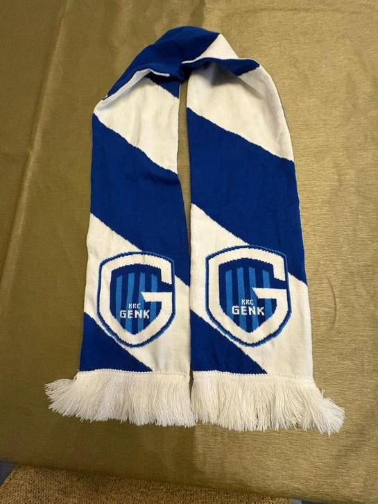 Voetbal sjaal KRC Genk, Ophalen of Verzenden, Zo goed als nieuw