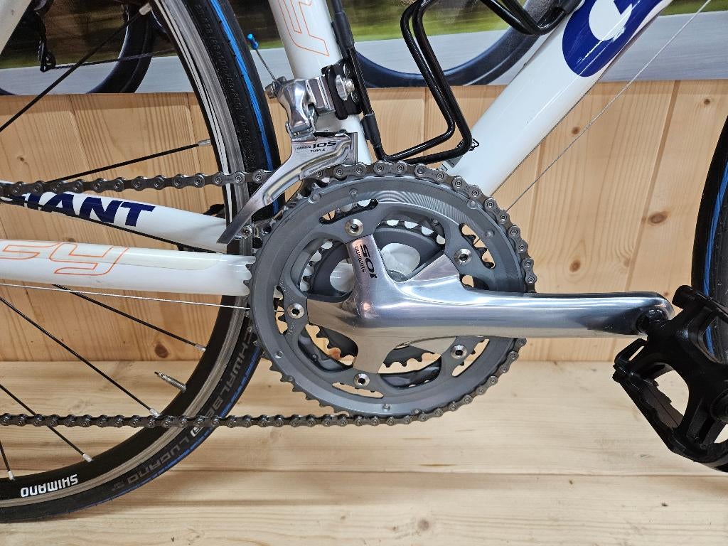 Racefiets Giant Defy Shimano 105 Triple 3x10 45cm Maat S, Fietsen en Brommers, Fietsen | Racefietsen, Ophalen, 28 inch, Gebruikt