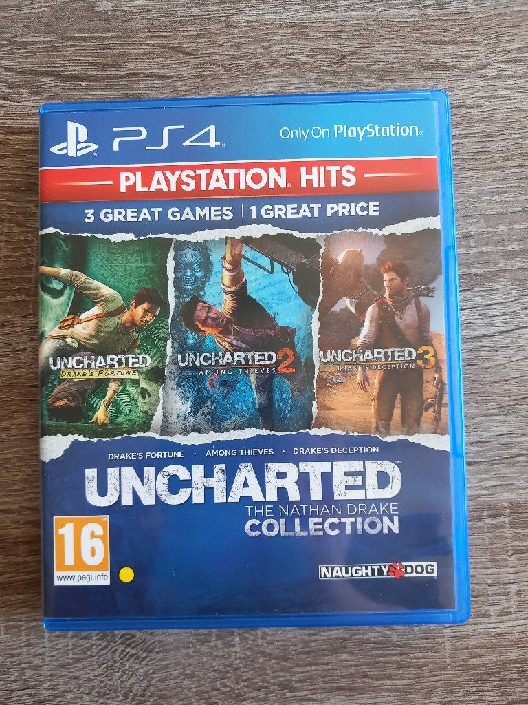 Uncharted: The Nathan Drake collection (PS4-spel), Avontuur en Actie, Gebruikt, 1 speler, Ophalen of Verzenden