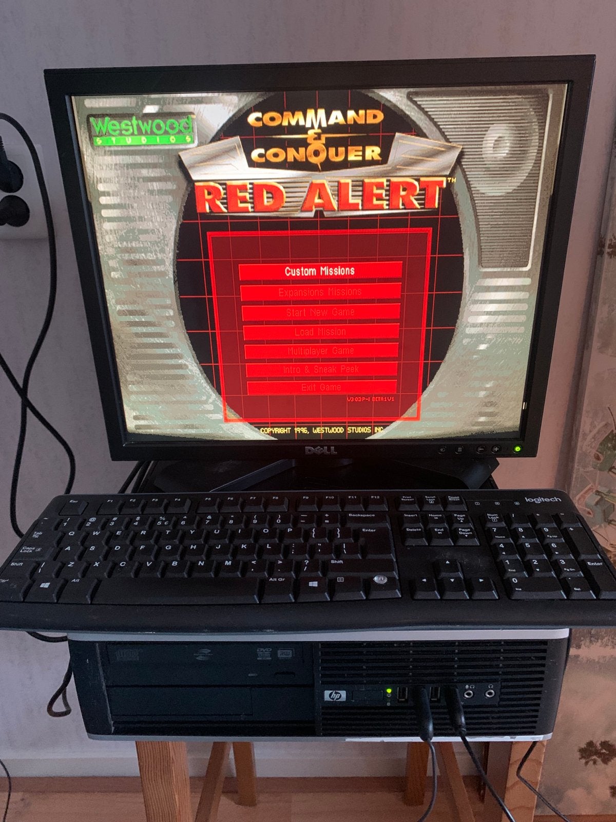 Complete computer met muis, toetsenbord en Red Alert, Ophalen, Gebruikt, Met monitor, Gaming