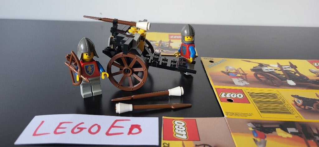 Lego 6012 - Siege Cart - Castle/Crusaders & Lion Knights, Lego, Ophalen of Verzenden, Castle, Complete set