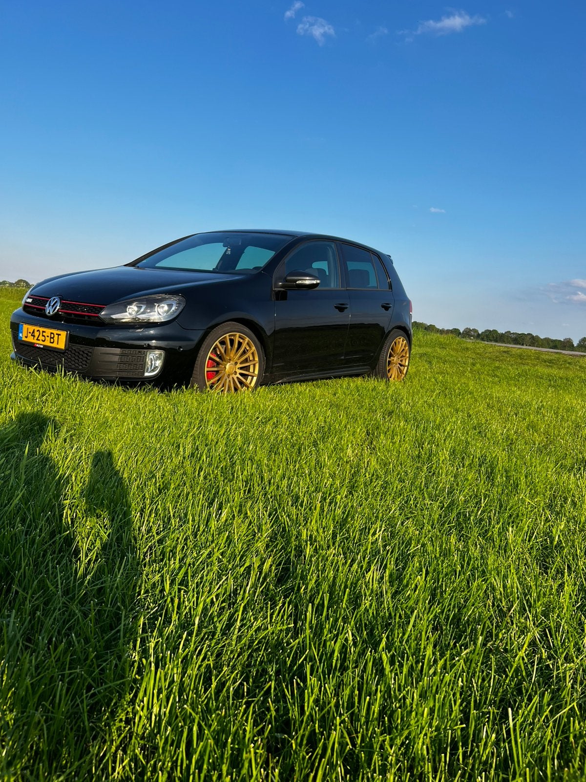 Volkswagen Golf 2.0 GTI 155KW 2011 Zwart, Auto's, Volkswagen, Voorwielaandrijving, Stof, Zwart, 4 cilinders