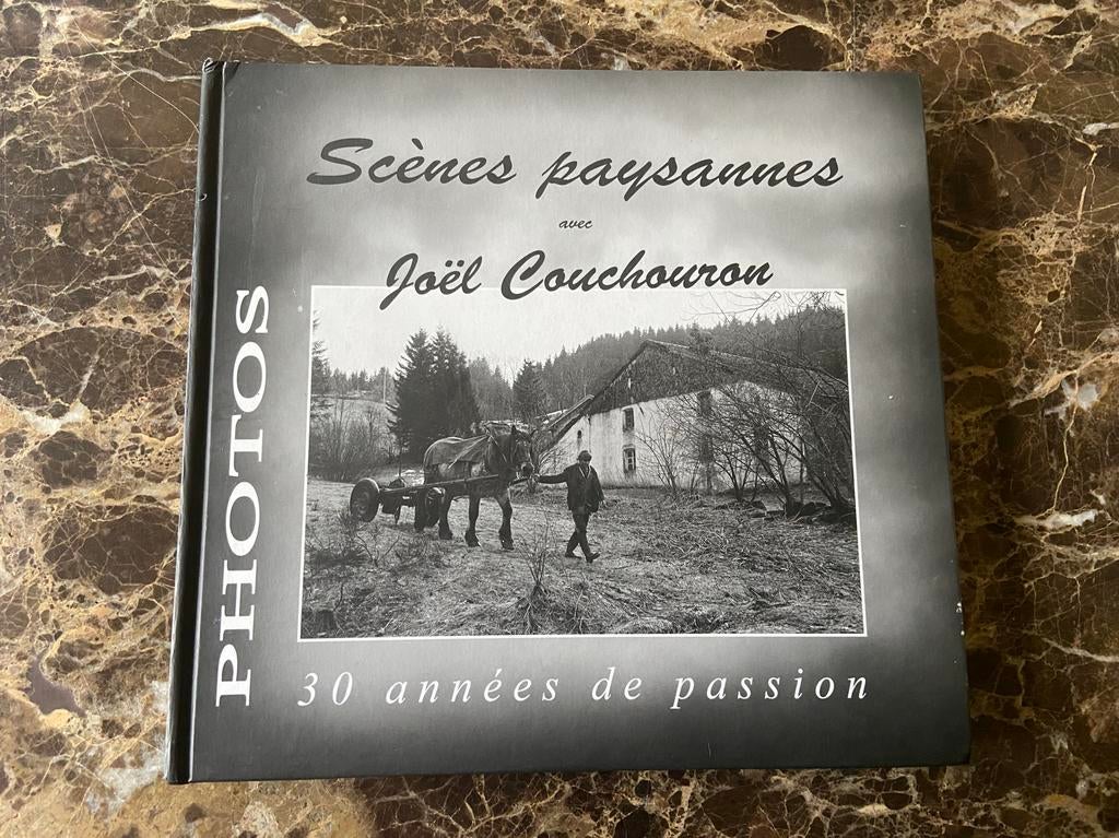 Joël Couchouron gesigneerd - Scènes paysannes, Ophalen of Verzenden, Zo goed als nieuw, Fotografie algemeen
