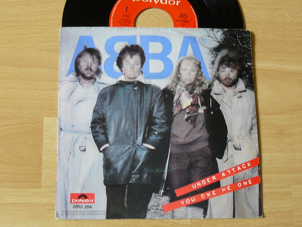 single ABBA * Under attack, Verzenden, Gebruikt, Pop