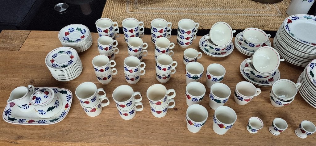 Boerenbond 142 delig servies, Ophalen, Landelijk/Boerenbont, Zo goed als nieuw, Royal Boch