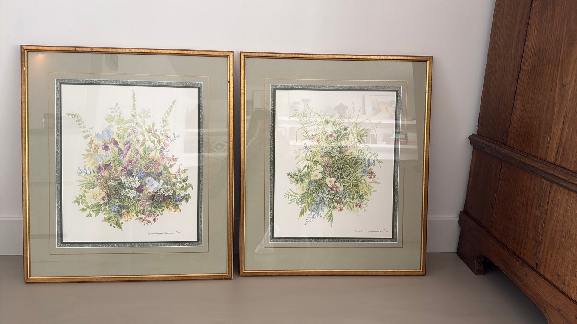Ingelijste prenten van Janneke Brinkman Salentijn, Antiek en Kunst, Kunst | Litho's en Zeefdrukken, Ophalen