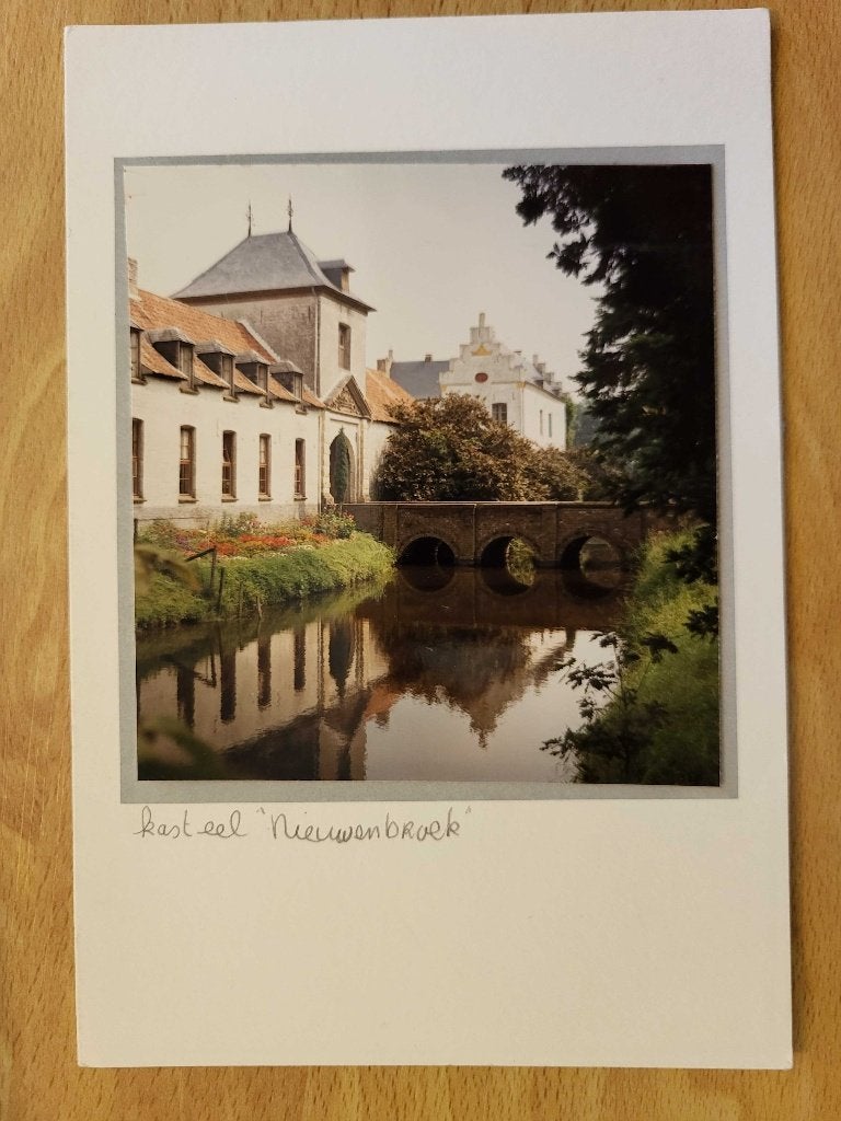 ansicht BEESEL Kasteel Nieuwenbroeck -foto, Ophalen of Verzenden, Voor 1920, Limburg