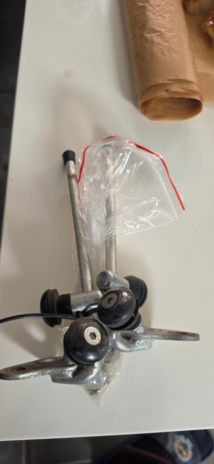 Windscherm beugel set SYM Mio 50, Fietsen en Brommers, Brommeronderdelen | Scooters, Ophalen of Verzenden, Gebruikt, Overige typen