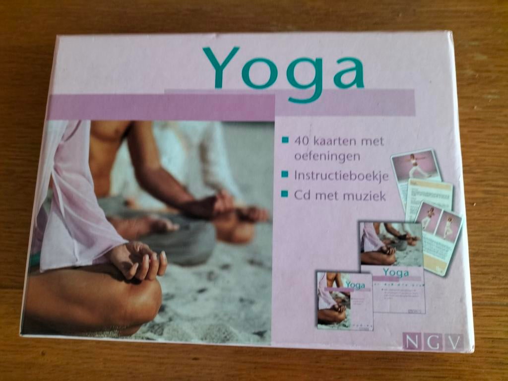 Nieuw. Yoga dvd + instructies, Ophalen, Nieuw