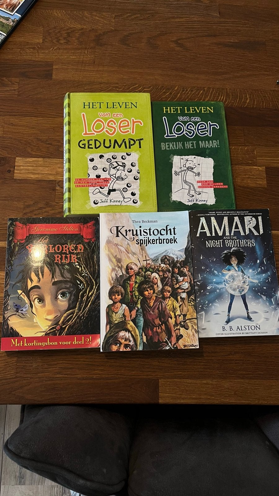 Kinderboekenpakket: Nederlands & 1 x Engelstalig, Ophalen, Gelezen, Fictie