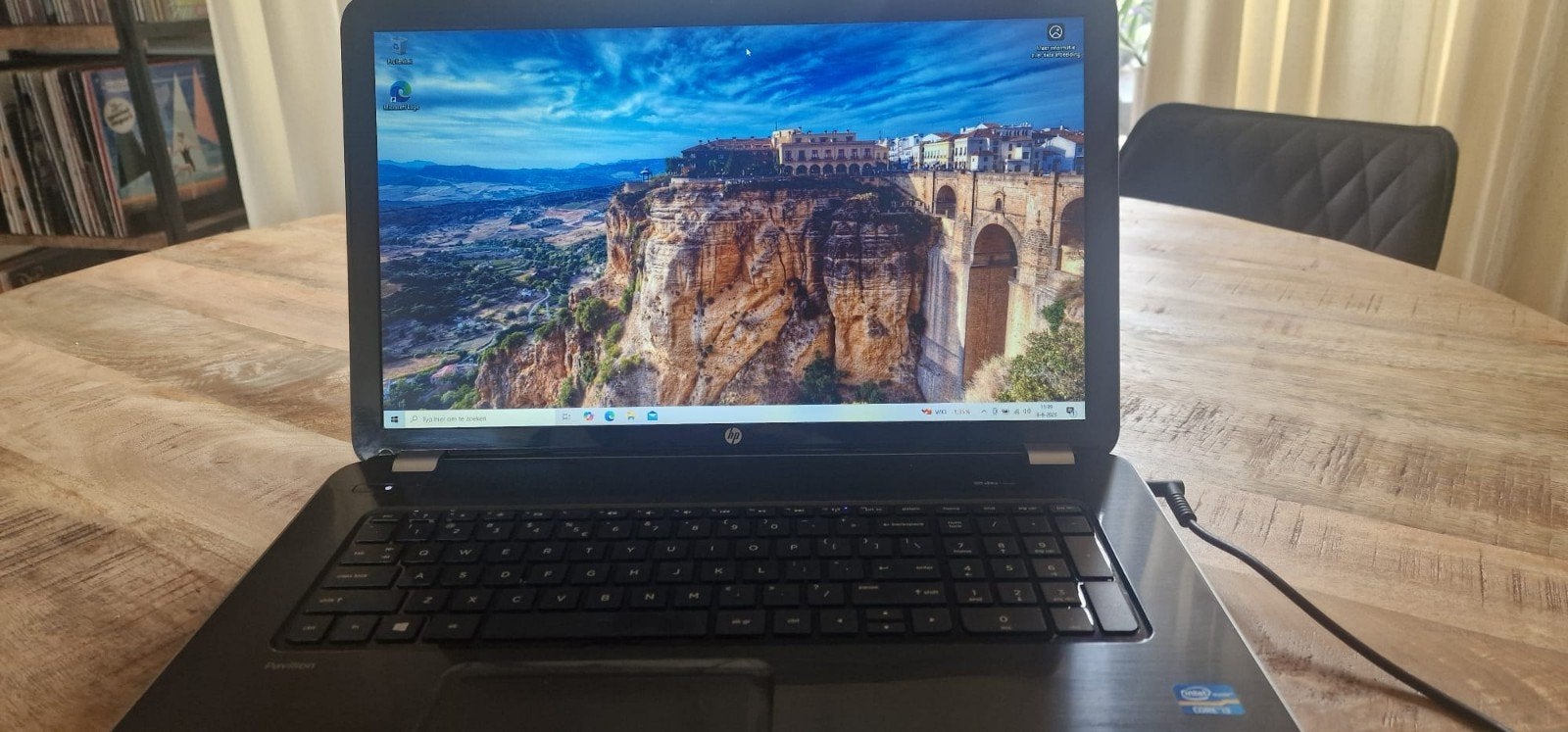 HP 17 inch laptop i3, 8GB RAM, 120GB SSD, DVD-brander, Gebruikt, Met videokaart, 8 GB, Ophalen of Verzenden