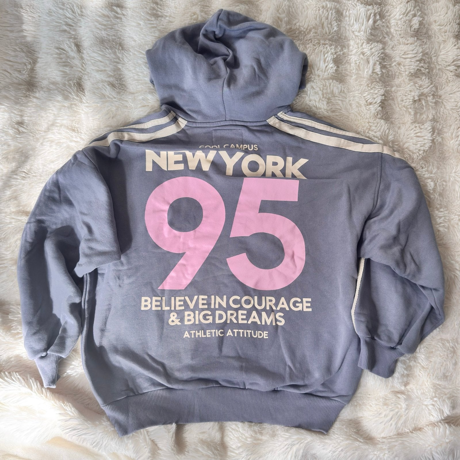 Zara Trui Maat 158 Z.G.A.N. - Grijs met New York print, Ophalen of Verzenden, Zo goed als nieuw, Jongen of Meisje, Trui of Vest