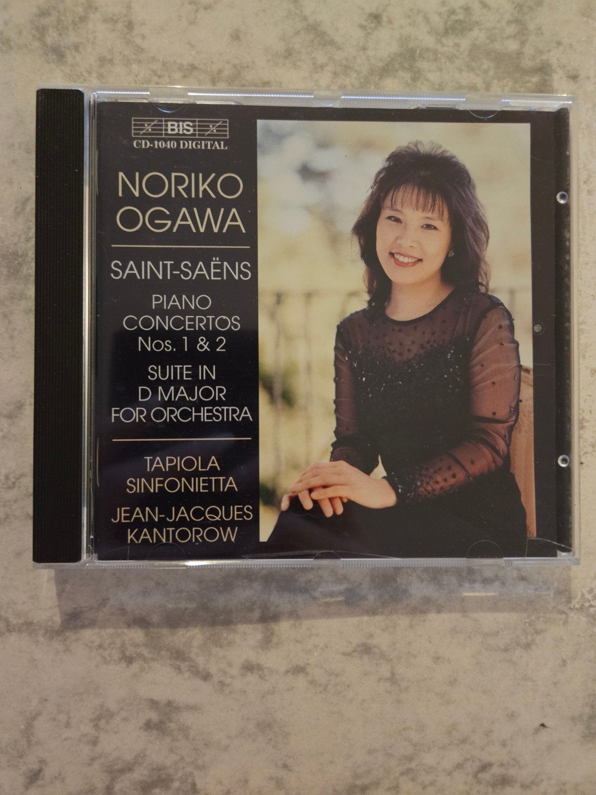 Noriko Ogawa - Saint-Saëns Piano Concertos Nos. 1 & 2 (BIS R, Ophalen of Verzenden, Romantiek, Gebruikt, Orkest of Ballet