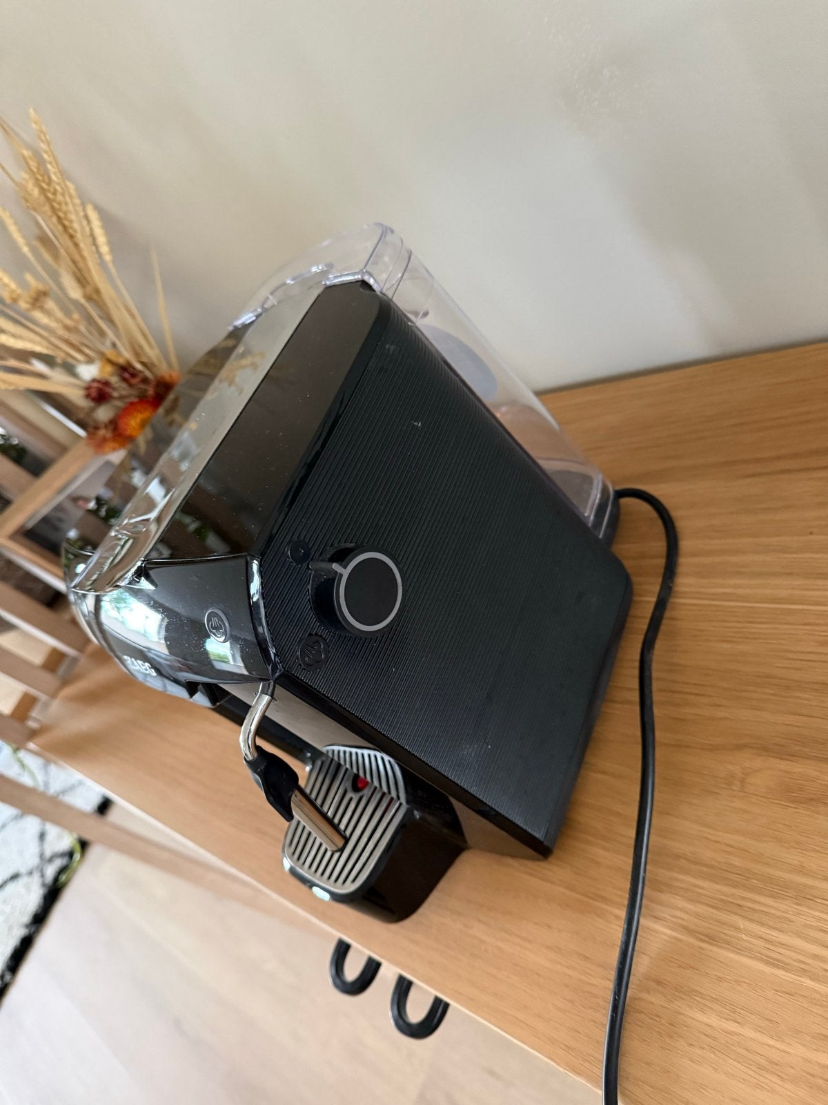 AEG LM5200BK Lavazza A Modo Mio Espressomachine, Stoompijpje, Koffiepads en cups, Espresso apparaat, Ophalen of Verzenden