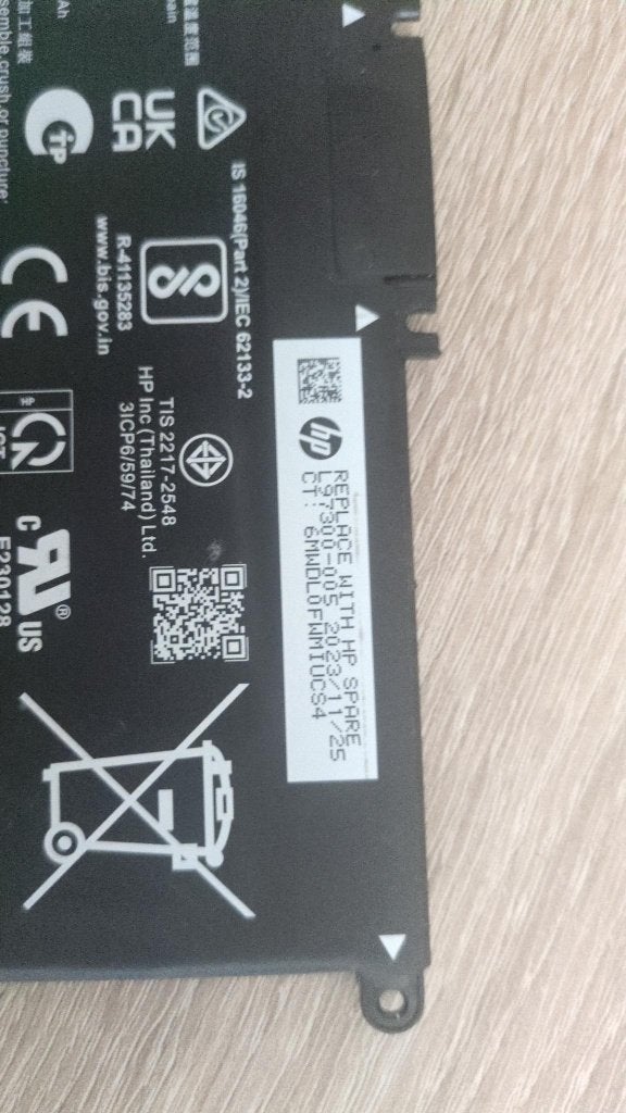 HP L97300-005 - 3-Cell HW03XL Battery for HP Pavilion, Computers en Software, Accu's en Batterijen, Ophalen of Verzenden