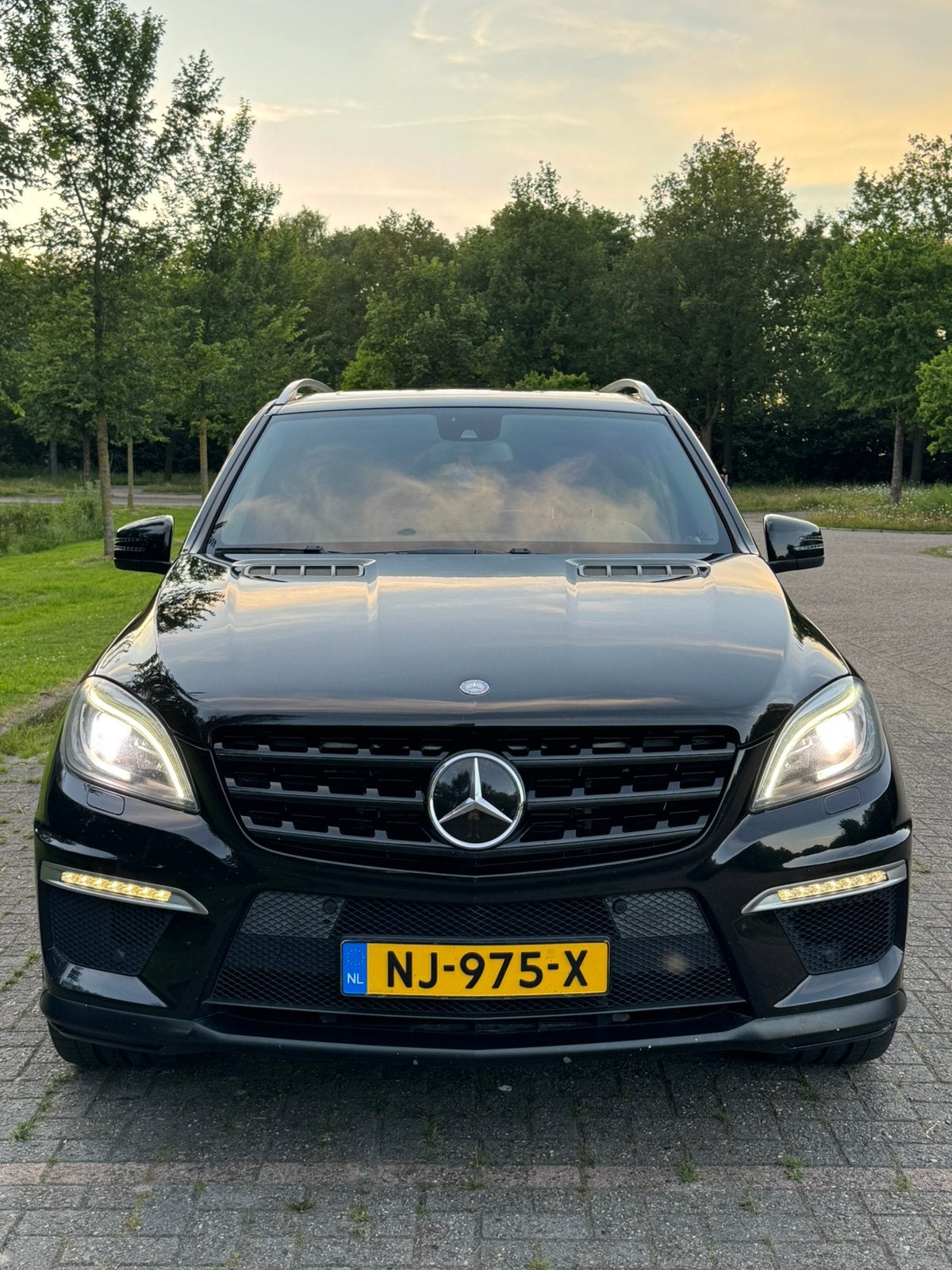 Mercedes-Benz M-Klasse 5.5 Ml63 AMG AUT 2012 Zwart, Automaat, 5461 cc, 8 cilinders, 2245 kg