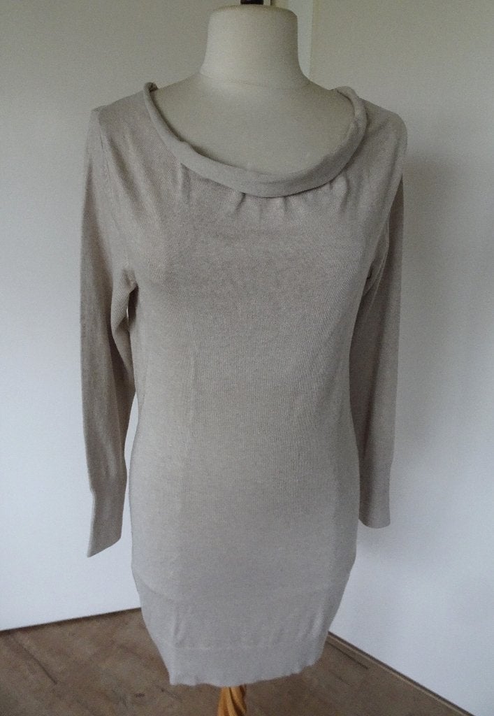 TUNIEK TRUI VAN COMMA MAAT 38, Maat 38/40 (M), Beige, Zo goed als nieuw, Comma
