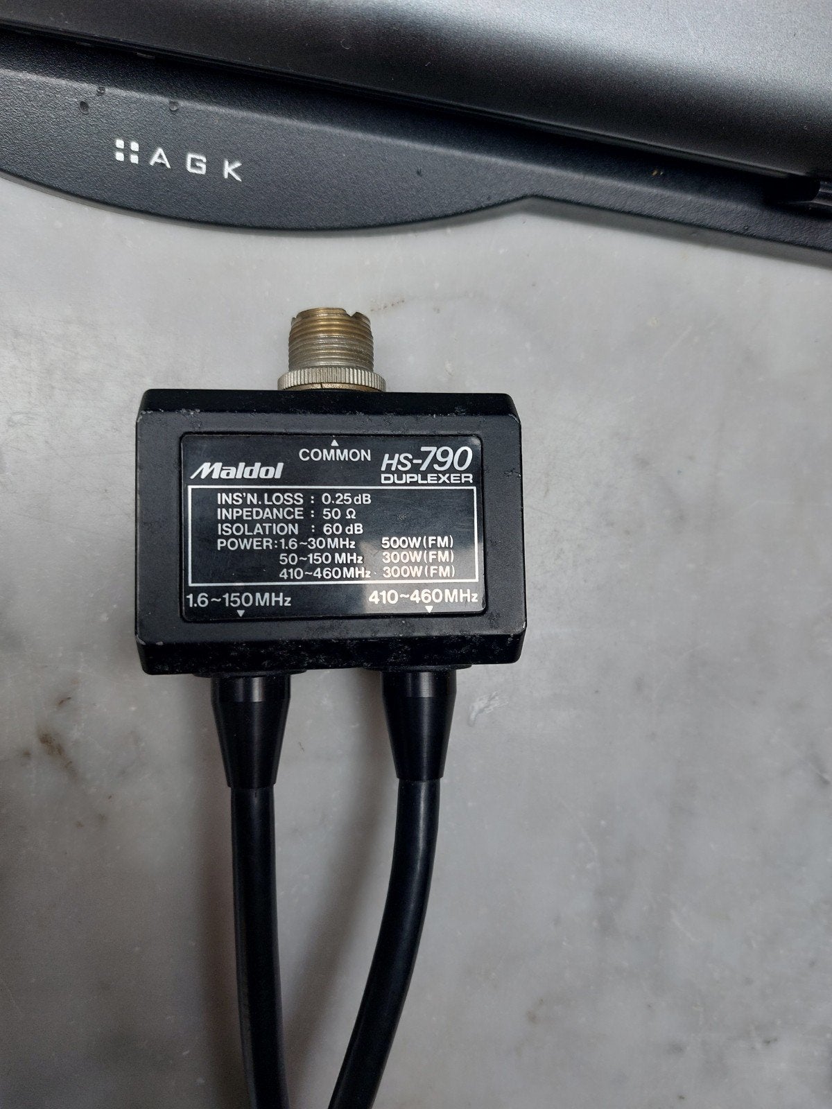Maldol HS-790 Duplexer - 1.6-150MHz / 410-460MHz, Telecommunicatie, Ophalen of Verzenden