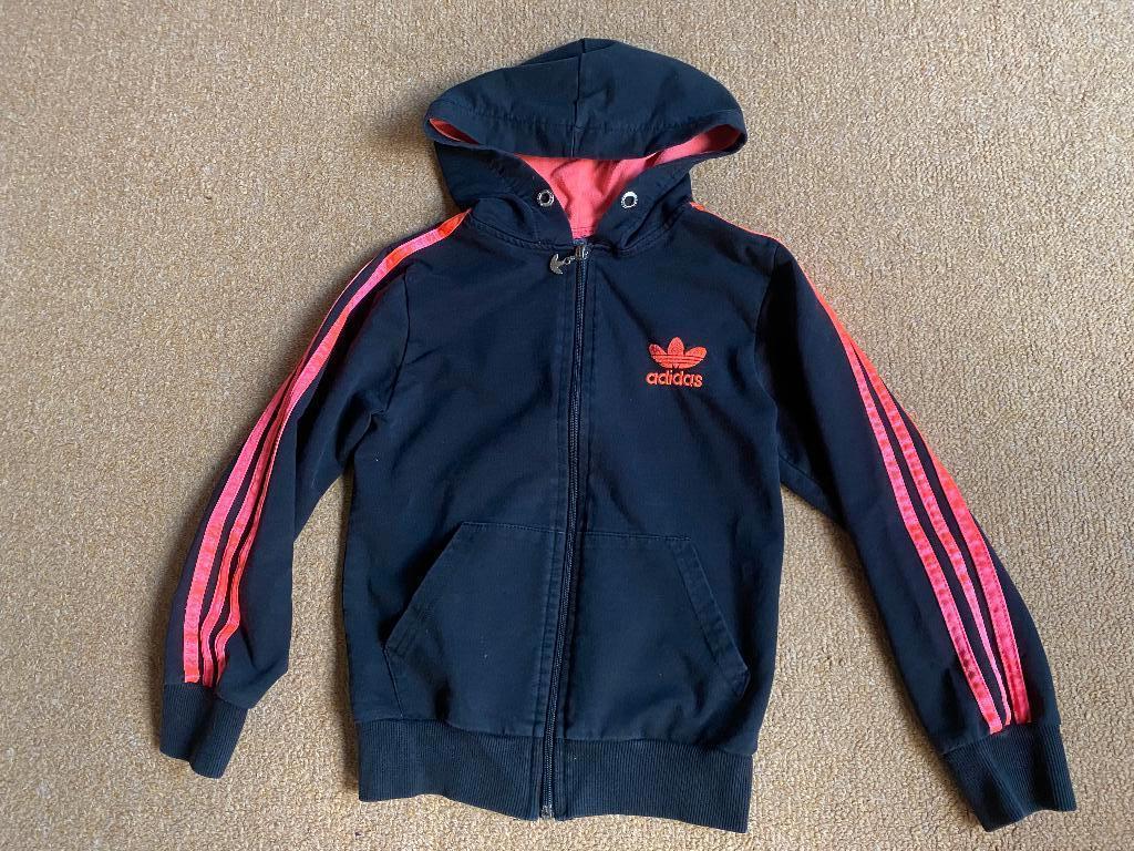 ADIDAS trainingsjasje maat 140, Adidas, Gebruikt, Meisje, Sport- of Zwemkleding
