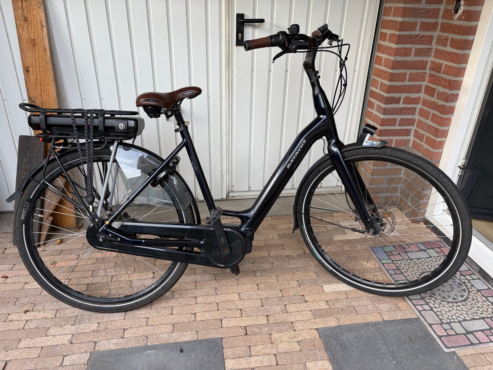 Batavus Finez E-motion met nieuwe originele accu 500Wh, Ophalen, Gebruikt, Batavus, 51 tot 55 cm