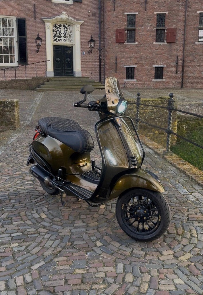 Vespa Sprint 80cc Akra-Sip-Zelioni-Malossi + BEGRENZER, Ophalen, Nieuw, Benzine, Vespa